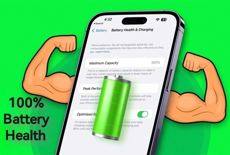 بهینه کردن مصرف باتری آیفون با استفاده از Adaptive Power در iOS 26