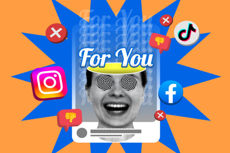 فاصله گرفتن از صفحه «For You» در شبکه‌های اجتماعی